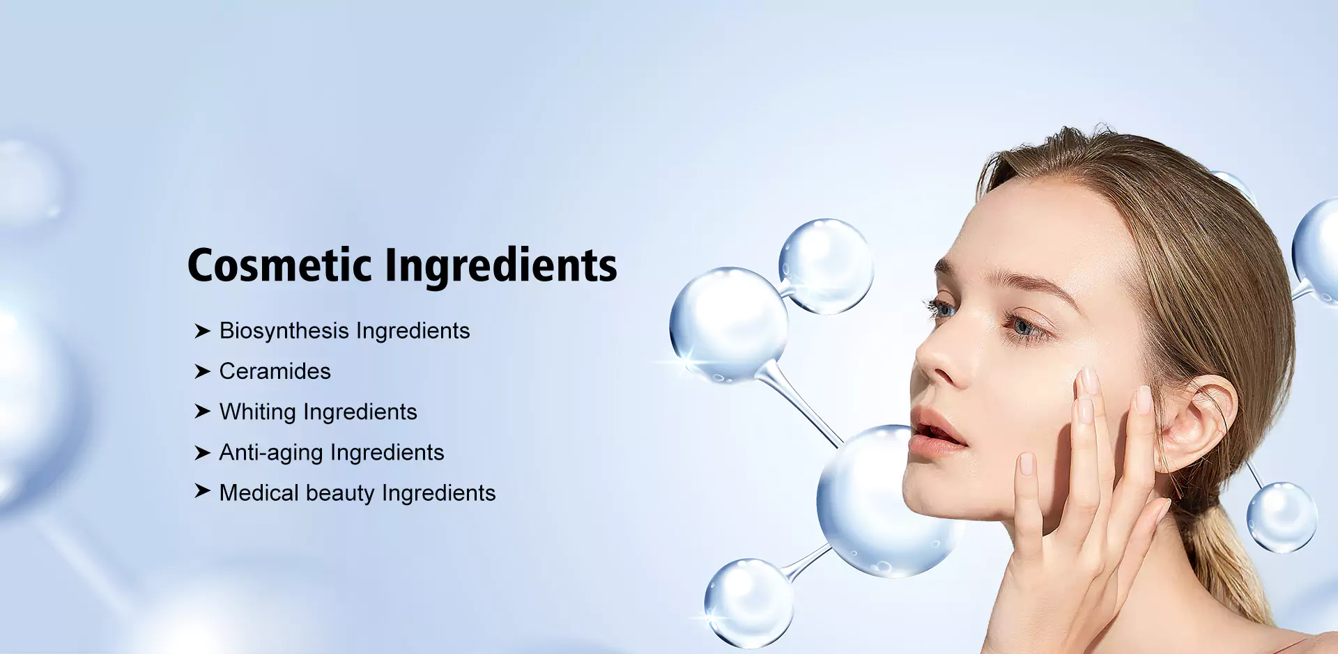 Kosmetiske ingrediensproducent og leverandør